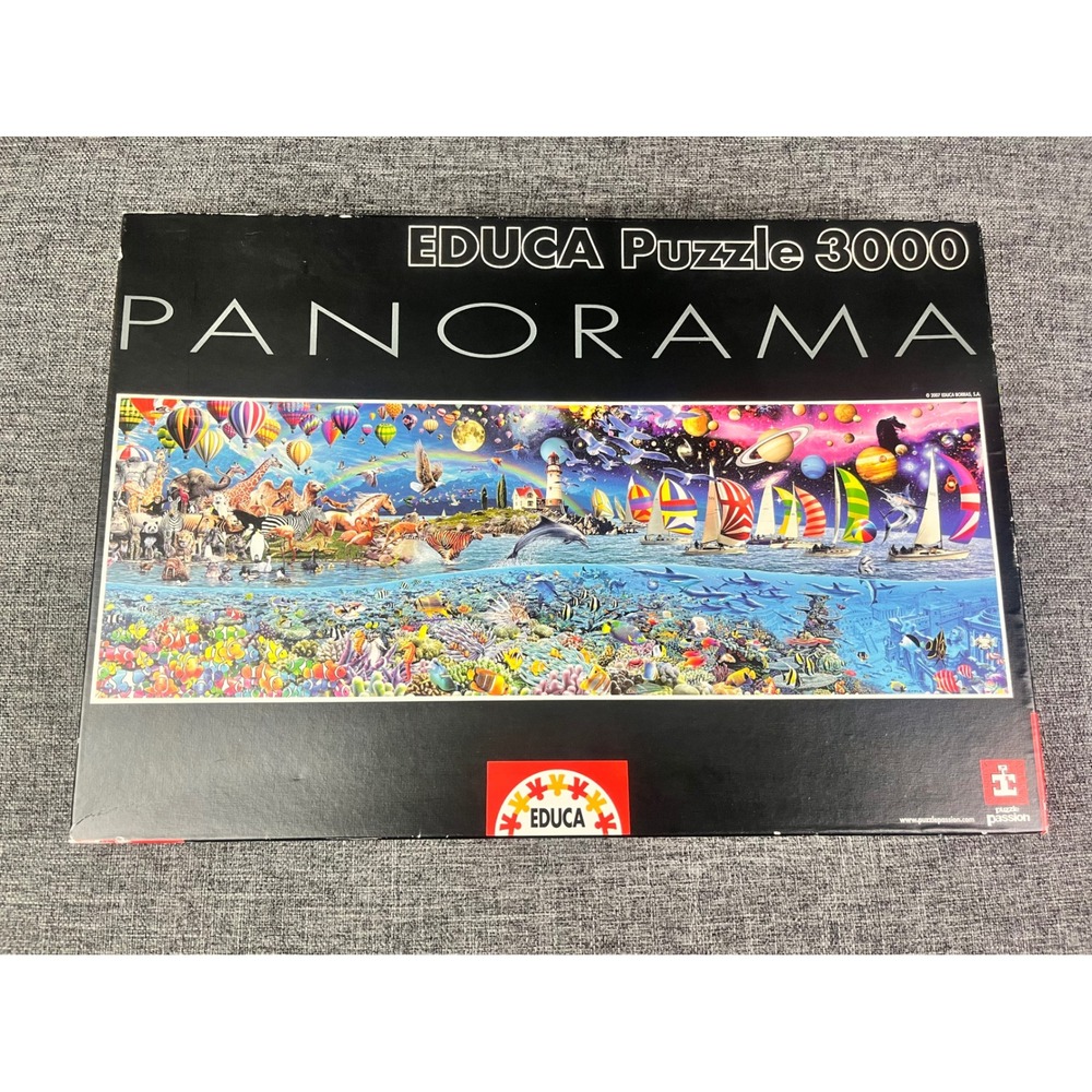 Educa Panorama Puzzle 3000 Vida Life 13438 Adrian Chesterman 156x53.5cm